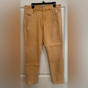 Dear John Mustard High Waist Skinny Jeans